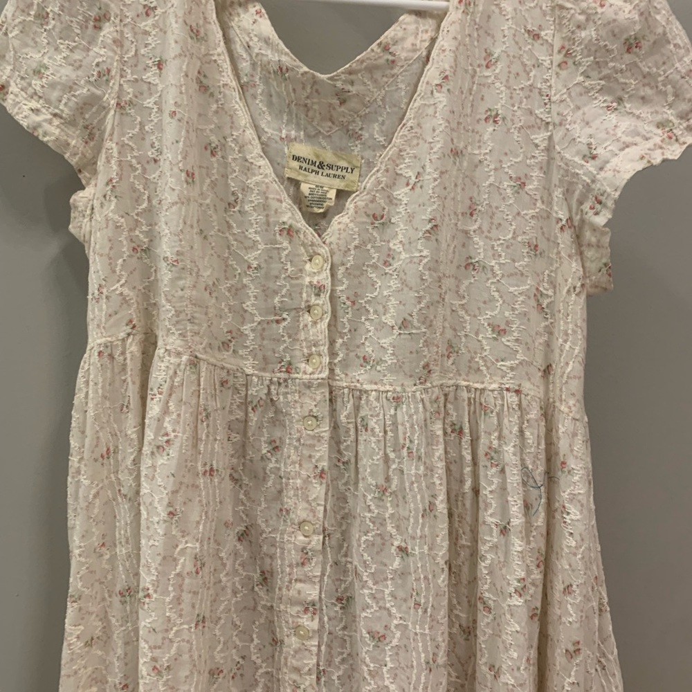Ralph Lauren button down floral dress